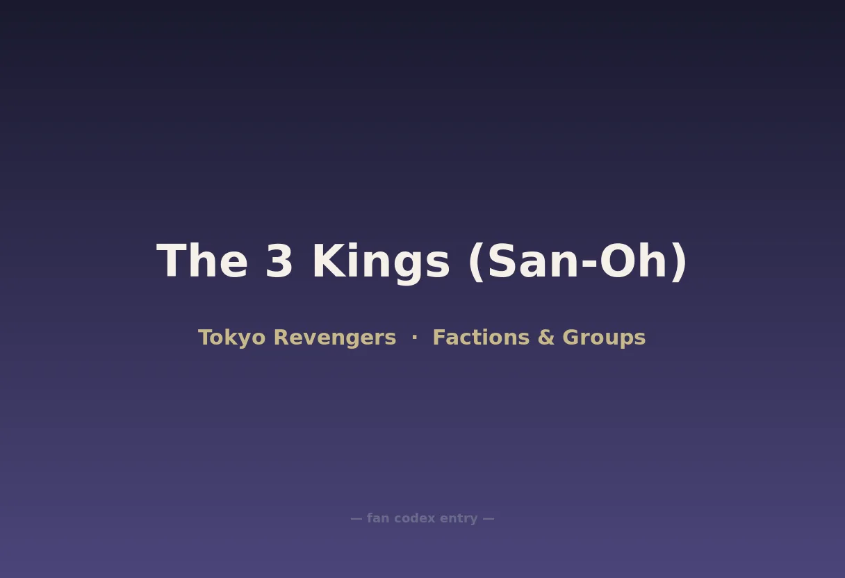 The 3 Kings (San-Oh)