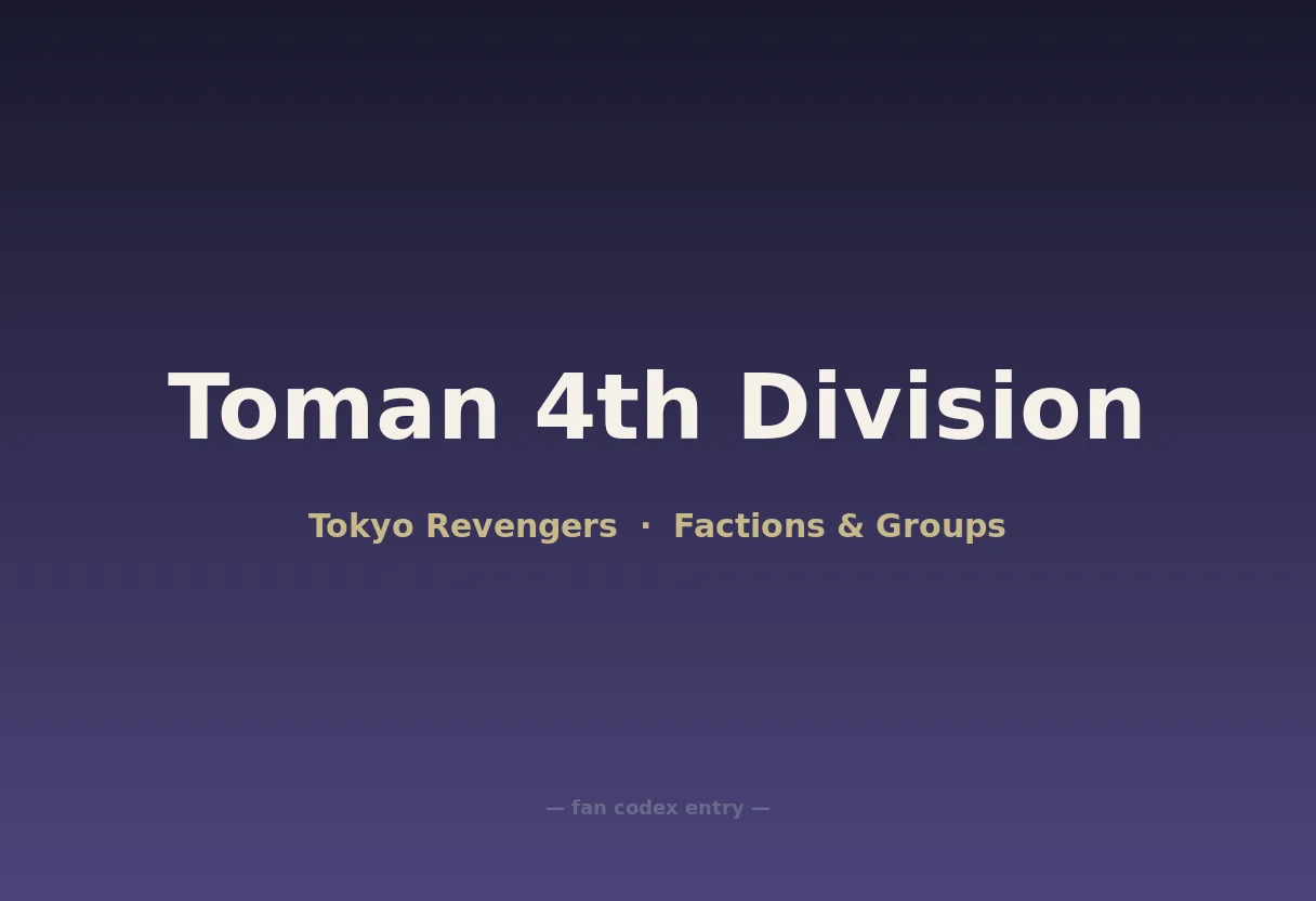 Toman 4th Division