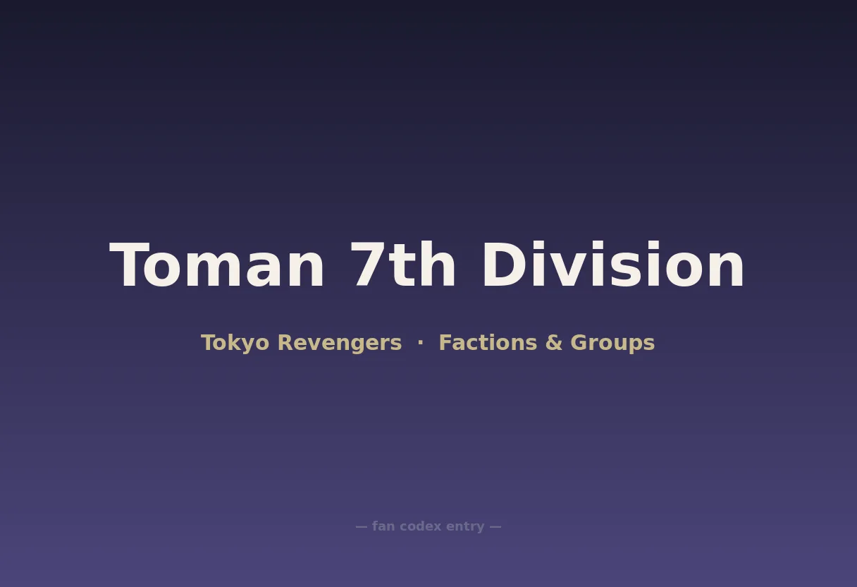 Toman 7th Division
