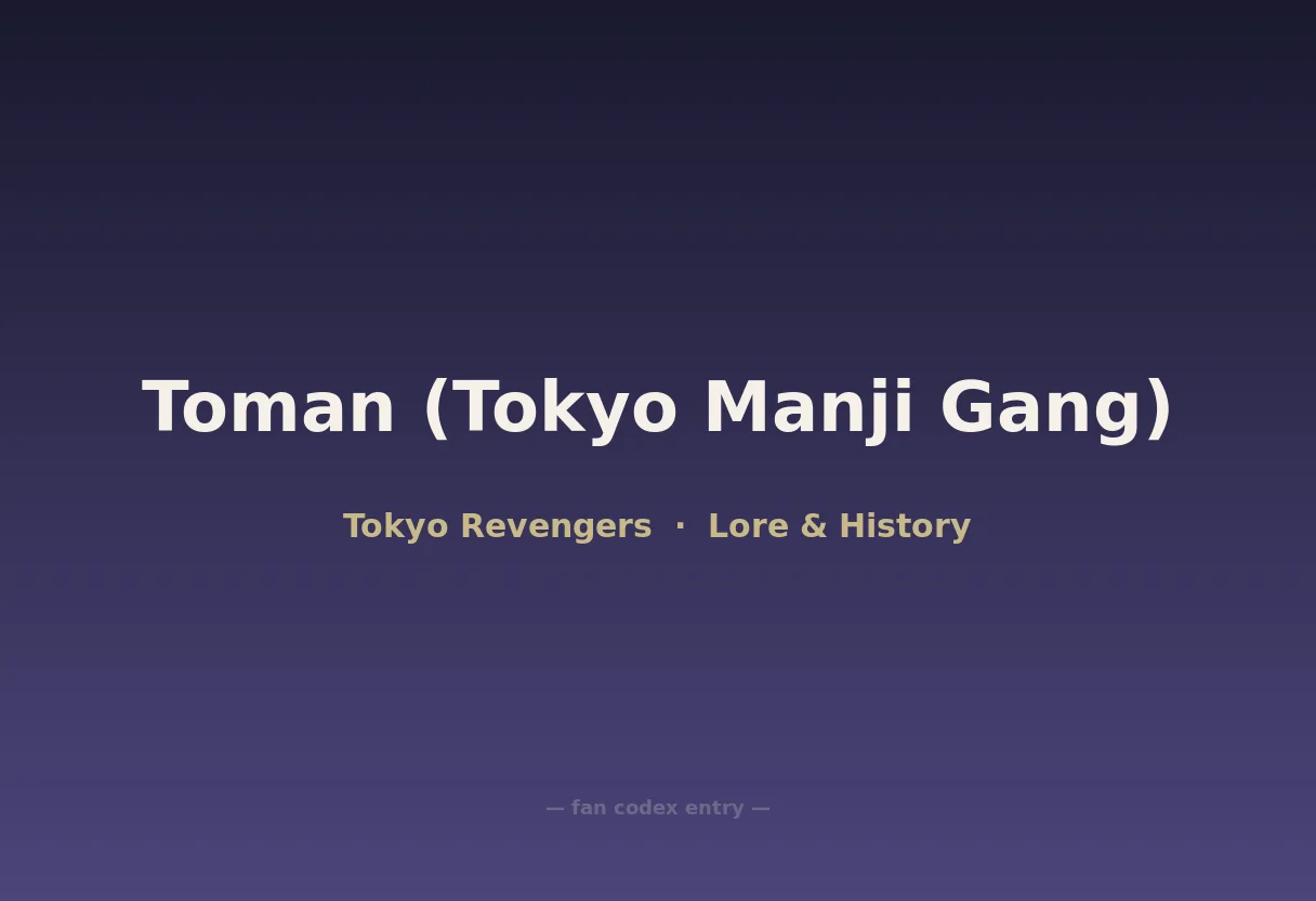 Toman (Tokyo Manji Gang)