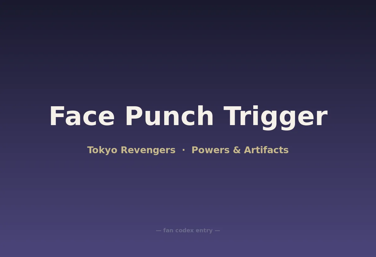 Face Punch Trigger