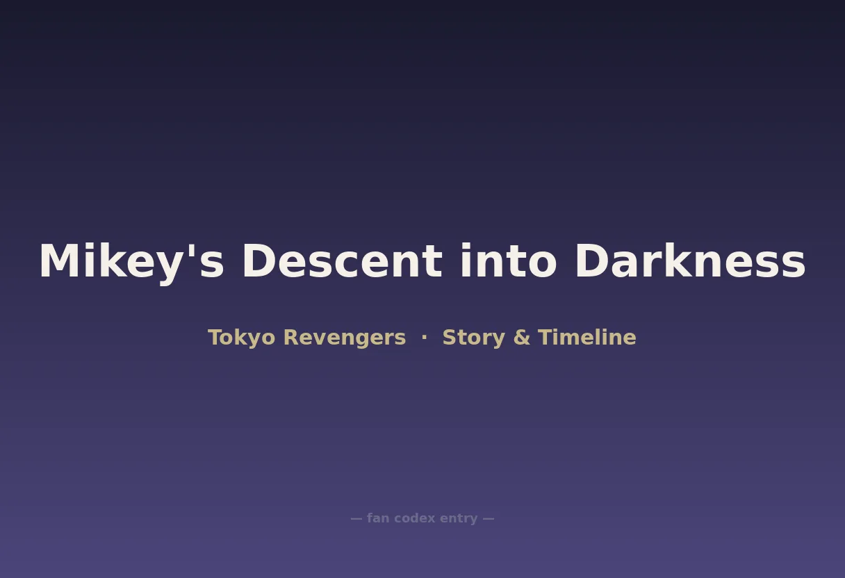 Mikey's Descent into Darkness