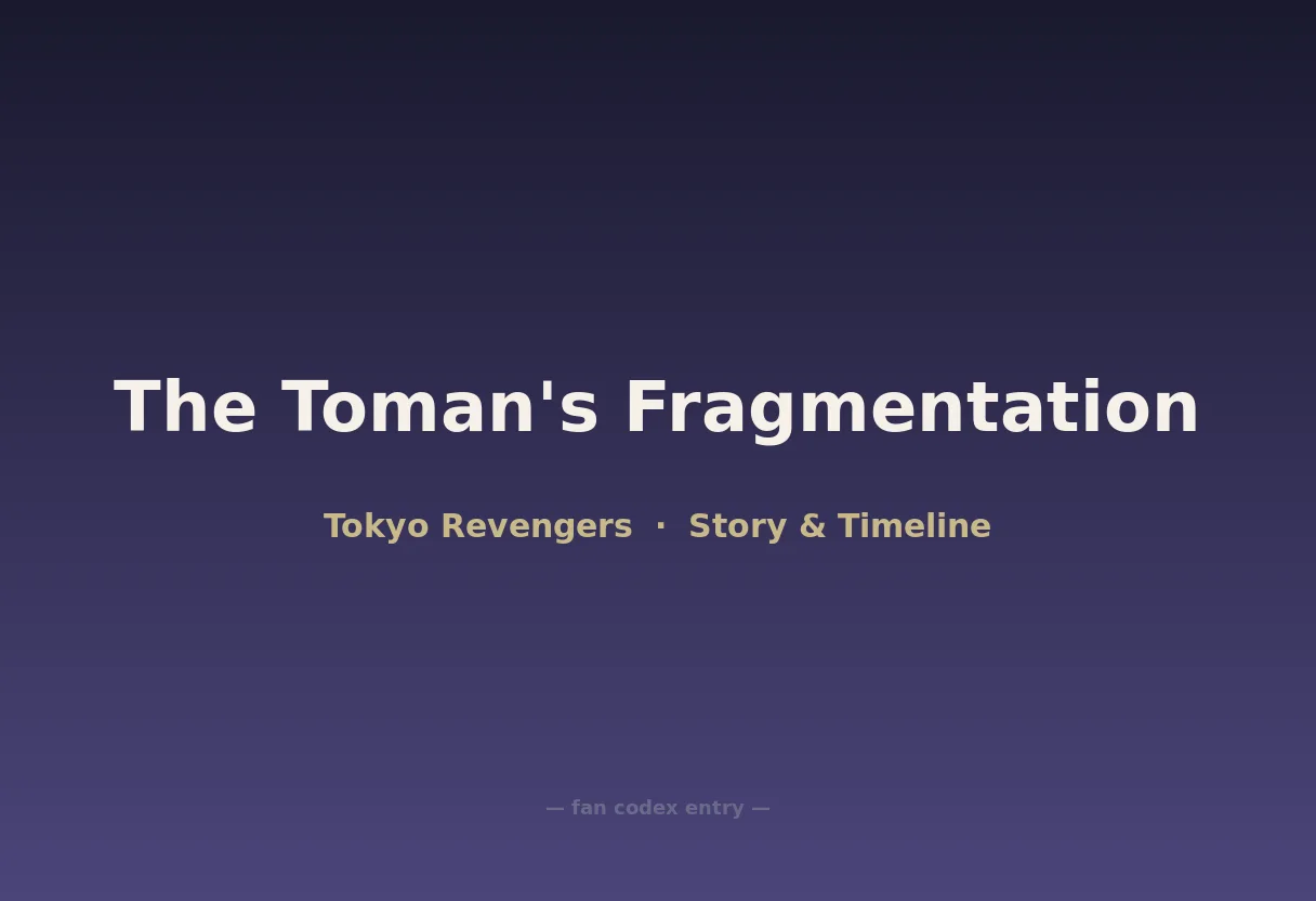 The Toman's Fragmentation